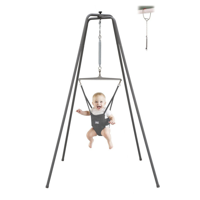 Exerciser with Super Stand + Doorway Conversion Kit by Jolly Jumper at $268! Shop now at Nestled by Snuggle Bugz for Gear.