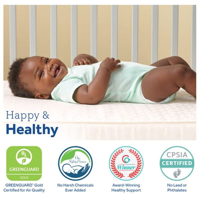 Baby Ultra Rest Antibacterial Crib Mattress by Sealy at $124.99! Shop now at Nestled by Snuggle Bugz for Nursery & Décor.