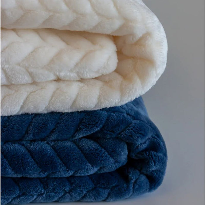 Jacquard Flannel Blanket by Juddlies at $44.99! Shop now at Nestled by Snuggle Bugz for Nursery & Décor.