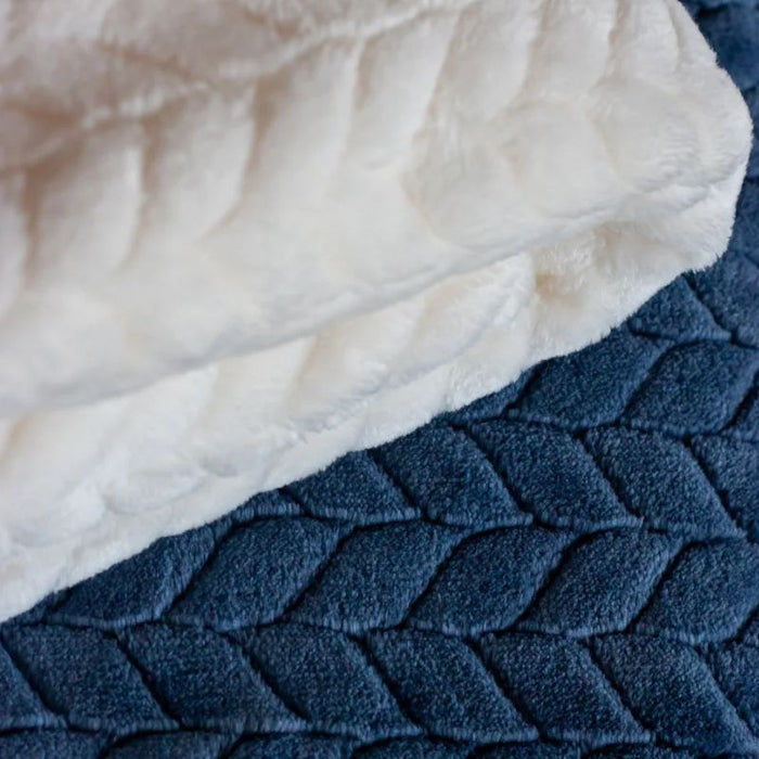 Jacquard Flannel Blanket by Juddlies at $44.99! Shop now at Nestled by Snuggle Bugz for Nursery & Décor.