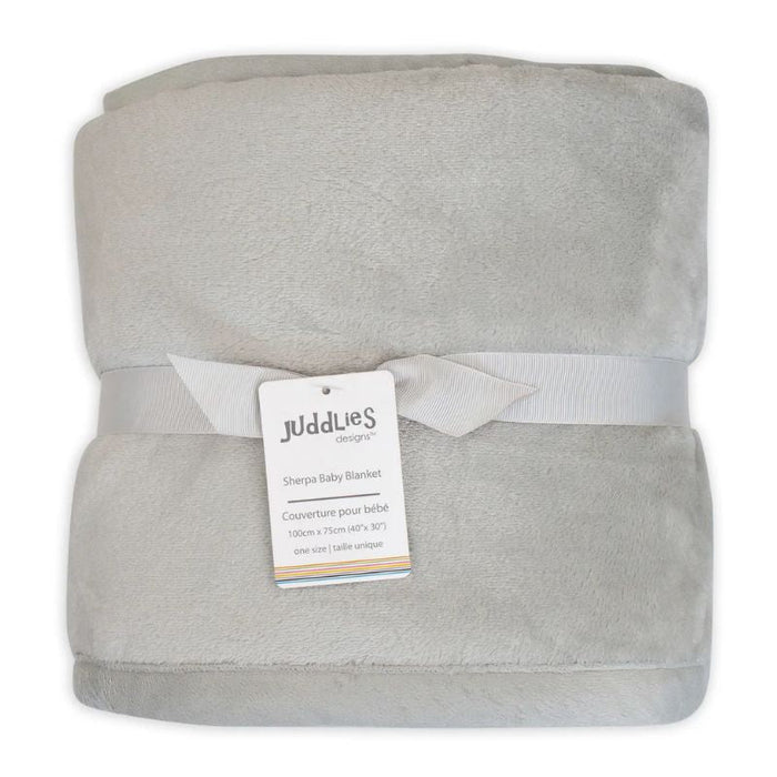 Flannel Sherpa Blanket by Juddlies at $49.99! Shop now at Nestled by Snuggle Bugz for Nursery & Décor.