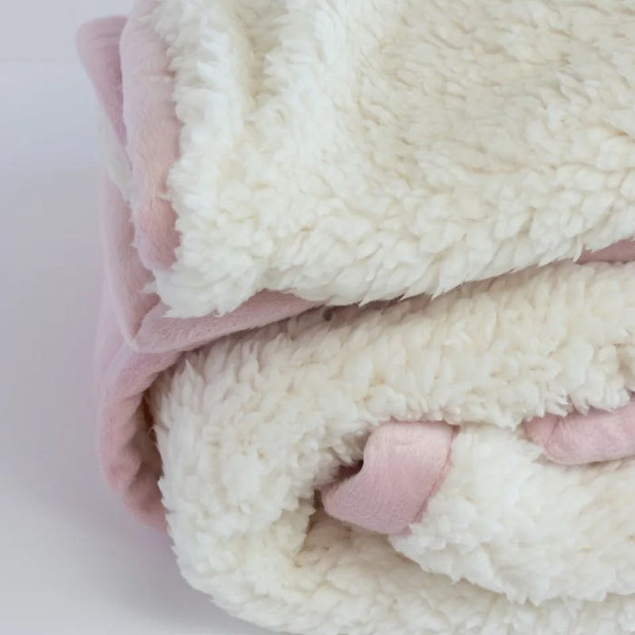 Flannel Sherpa Blanket by Juddlies at $49.99! Shop now at Nestled by Snuggle Bugz for Nursery & Décor.