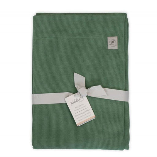 Mini Waffle Baby Blanket by Juddlies at $39.99! Shop now at Nestled by Snuggle Bugz for Nursery & Décor.