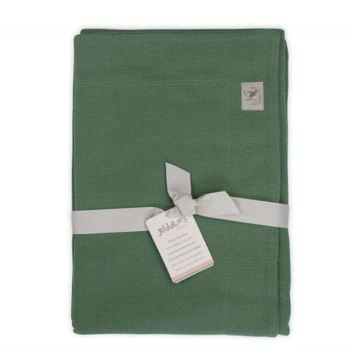 Mini Waffle Baby Blanket by Juddlies at $39.99! Shop now at Nestled by Snuggle Bugz for Nursery & Décor.