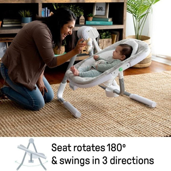 Anyway Sway Power Adapt Dual-Direction Portable Swing – Ray by Ingenuity at $142.88! Shop now at Nestled by Snuggle Bugz for Gear.