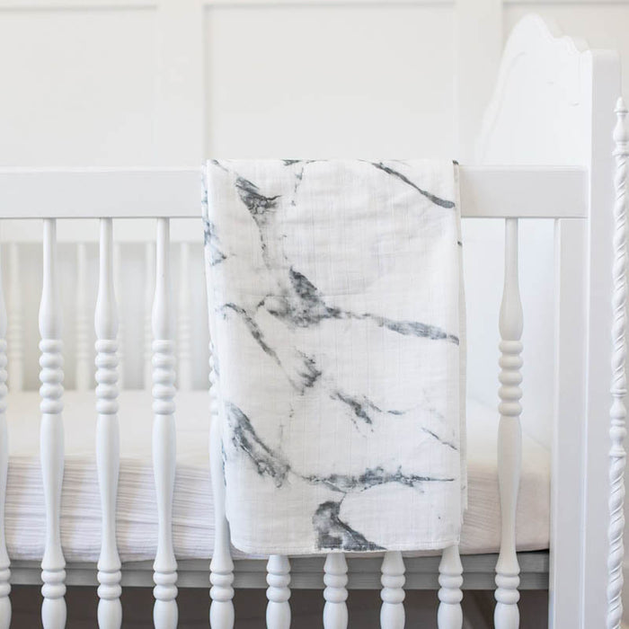 Bamboo Swaddle by Lulujo at $15.88! Shop now at Nestled by Snuggle Bugz for Nursery & Decor.