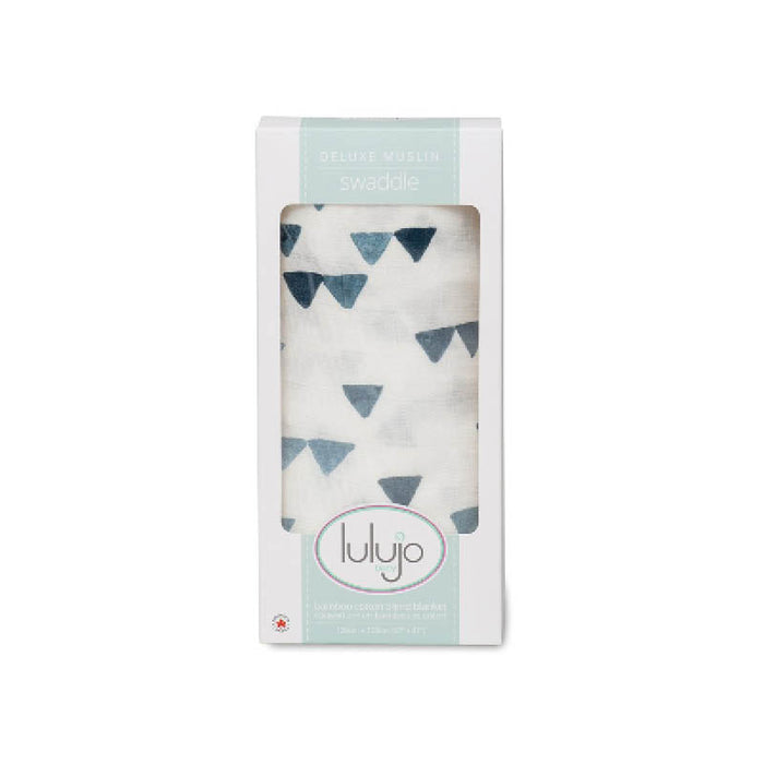 Bamboo Swaddle by Lulujo at $15.88! Shop now at Nestled by Snuggle Bugz for Nursery & Decor.