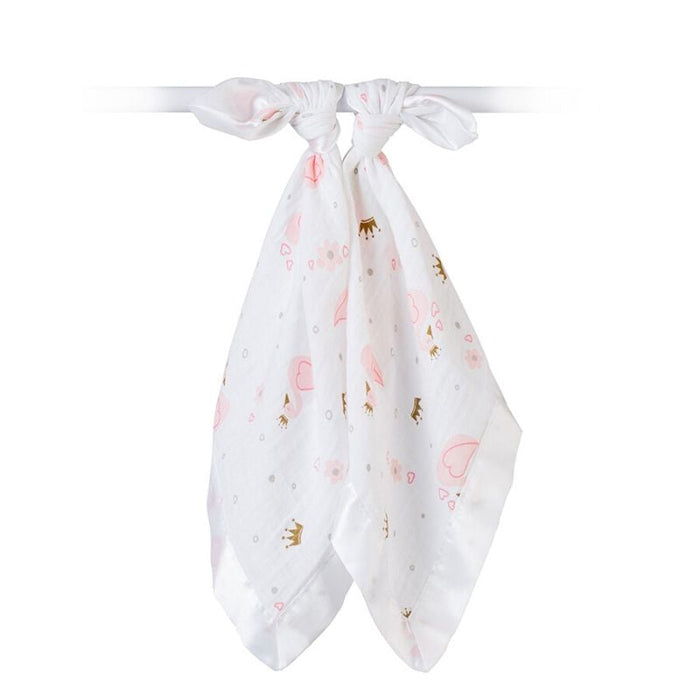 Cotton Muslin Security Blankets by Lulujo at $19.99! Shop now at Nestled by Snuggle Bugz for Nursery & Décor.