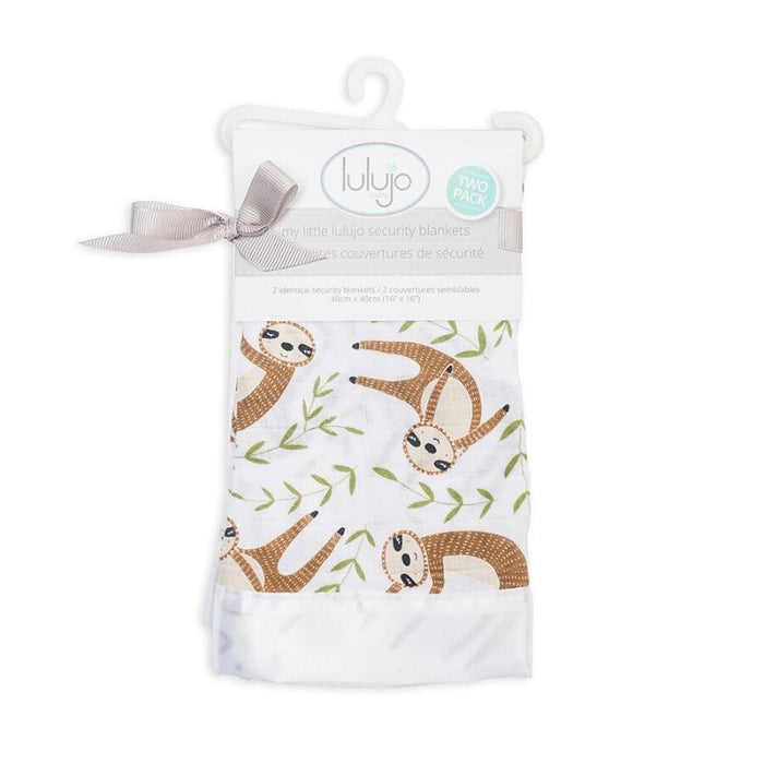 Cotton Muslin Security Blankets by Lulujo at $19.99! Shop now at Nestled by Snuggle Bugz for Nursery & Décor.