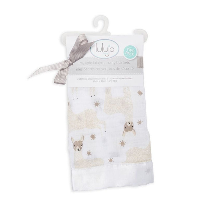 Cotton Muslin Security Blankets by Lulujo at $19.99! Shop now at Nestled by Snuggle Bugz for Nursery & Décor.