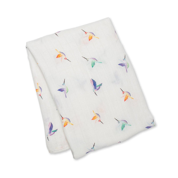 Bamboo Swaddle by Lulujo at $15.88! Shop now at Nestled by Snuggle Bugz for Nursery & Decor.