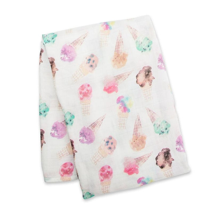 Bamboo Swaddle by Lulujo at $15.88! Shop now at Nestled by Snuggle Bugz for Nursery & Decor.