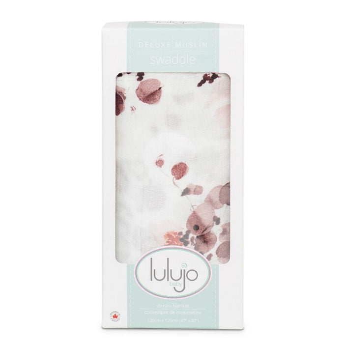 Bamboo Swaddle by Lulujo at $15.88! Shop now at Nestled by Snuggle Bugz for Nursery & Decor.