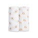 Cotton Swaddles - 2 Pack by Lulujo at $27.88! Shop now at Nestled by Snuggle Bugz for Nursery & Decor.