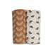 Cotton Swaddles - 2 Pack by Lulujo at $27.88! Shop now at Nestled by Snuggle Bugz for Nursery & Decor.
