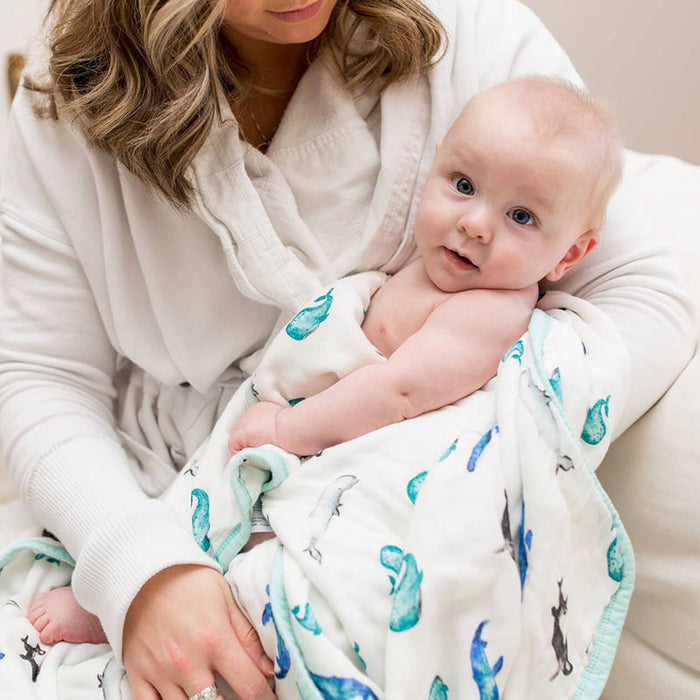 Bamboo Quilt by Lulujo at $69.99! Shop now at Nestled by Snuggle Bugz for Nursery & Décor.