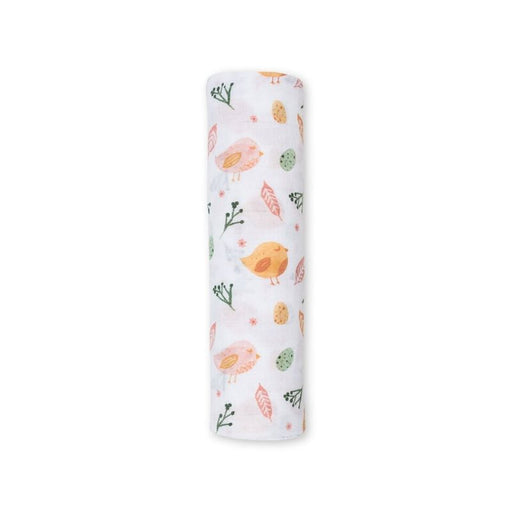 Cotton Muslin Swaddle by Lulujo at $17.88! Shop now at Nestled by Snuggle Bugz for Nursery & Decor.