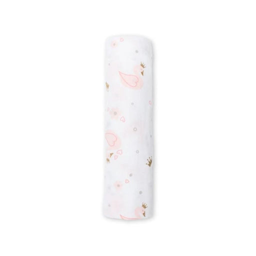 Cotton Muslin Swaddle by Lulujo at $17.88! Shop now at Nestled by Snuggle Bugz for Nursery & Decor.