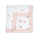Reversible Muslin Blanket by Lulujo at $54.99! Shop now at Nestled by Snuggle Bugz for Nursery & Décor.