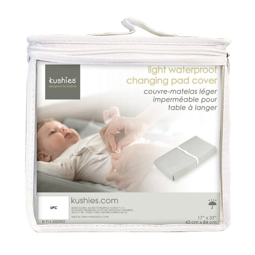 Changing Pad Cover - Grey by Kushies at $29.99! Shop now at Nestled by Snuggle Bugz for Nursery & Décor.