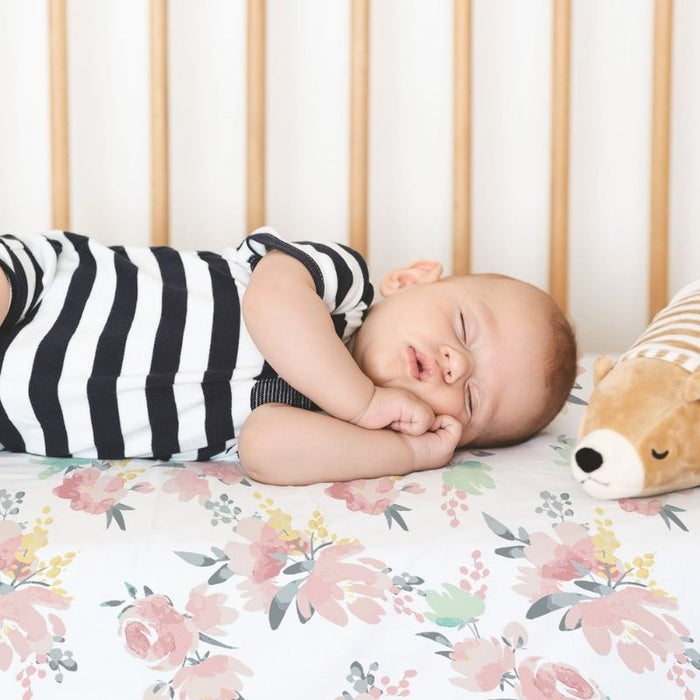 Percale Dream - Crib Sheets by Kushies at $24.99! Shop now at Nestled by Snuggle Bugz for Nursery & Décor.