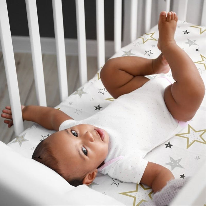 Percale Dream - Crib Sheets by Kushies at $24.99! Shop now at Nestled by Snuggle Bugz for Nursery & Décor.
