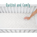 Bamboo Crib Mattress Protector by Baby Works at $29.99! Shop now at Nestled by Snuggle Bugz for Nursery & Décor.