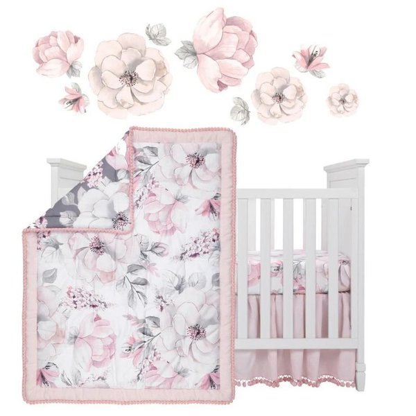 4-piece Crib Bedding Set by Lambs & Ivy at $239.99! Shop now at Nestled by Snuggle Bugz for Nursery & Décor.