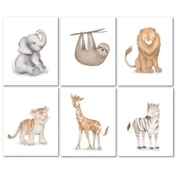 Unframed Nursery Wall Art by Lambs & Ivy at $24.99! Shop now at Nestled by Snuggle Bugz for Nursery & Décor.
