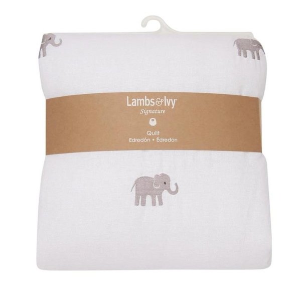 Crib/Toddler Quilt by Lambs & Ivy at $99.99! Shop now at Nestled by Snuggle Bugz for Nursery & Décor.