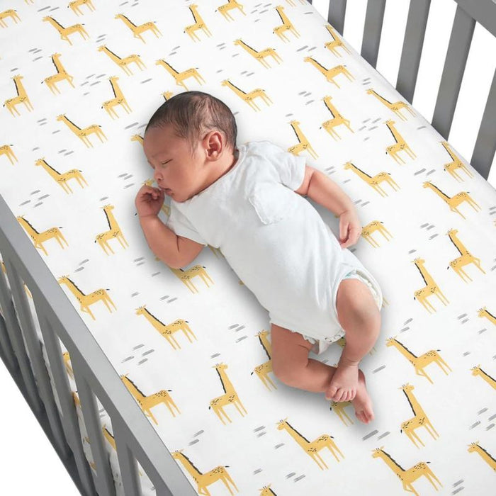 Organic Cotton Fitted Crib Sheet by Lambs & Ivy at $37.99! Shop now at Nestled by Snuggle Bugz for Nursery & Décor.