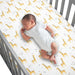 Organic Cotton Fitted Crib Sheet by Lambs & Ivy at $37.99! Shop now at Nestled by Snuggle Bugz for Nursery & Décor.