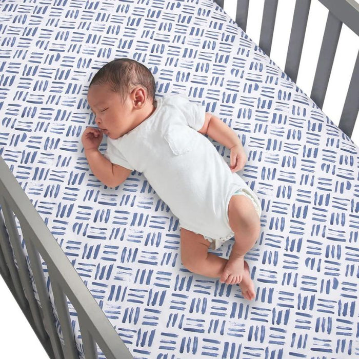 Organic Cotton Fitted Crib Sheet by Lambs & Ivy at $37.99! Shop now at Nestled by Snuggle Bugz for Nursery & Décor.