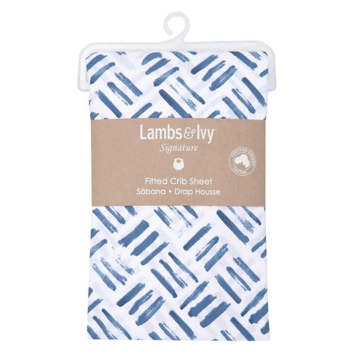 Organic Cotton Fitted Crib Sheet by Lambs & Ivy at $37.99! Shop now at Nestled by Snuggle Bugz for Nursery & Décor.