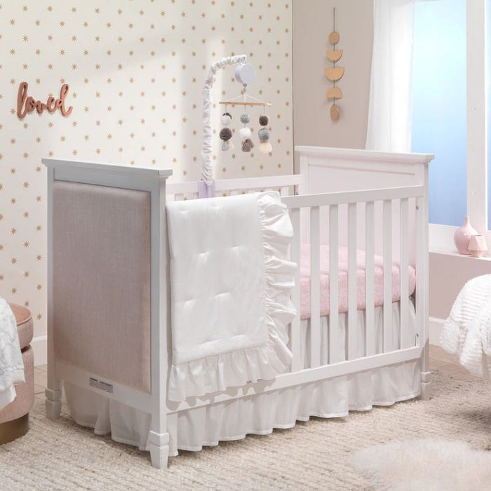 Ruffled Crib Skirt by Lambs & Ivy at $57.99! Shop now at Nestled by Snuggle Bugz for Nursery & Décor.