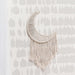 Macrame Moon Décor by Lambs & Ivy at $32.99! Shop now at Nestled by Snuggle Bugz for Nursery & Décor.