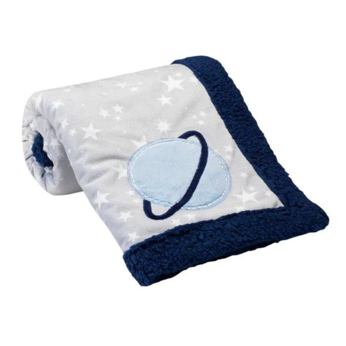 Milky Way Sherpa Soft Baby Blanket by Lambs & Ivy at $34.99! Shop now at Nestled by Snuggle Bugz for Nursery & Décor.