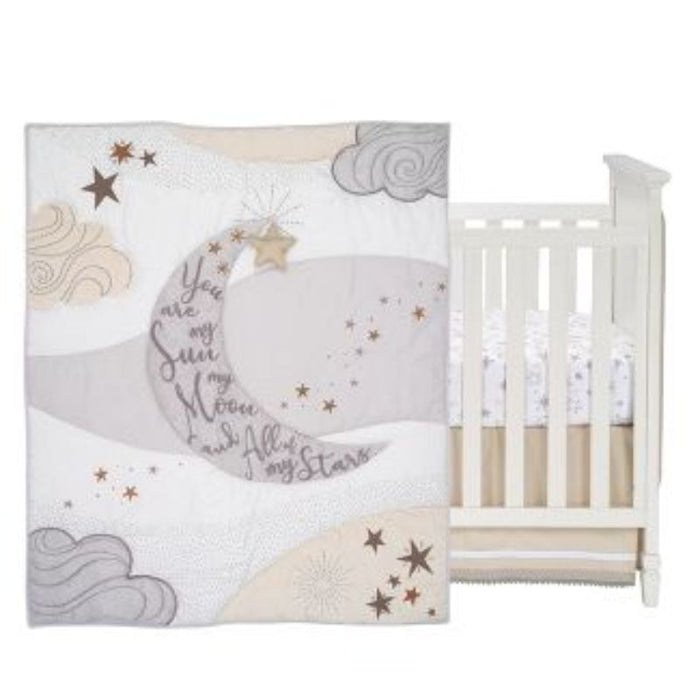 3-Piece Baby Crib Bedding Set by Lambs & Ivy at $209.99! Shop now at Nestled by Snuggle Bugz for Nursery & Décor.