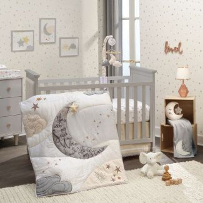 3-Piece Baby Crib Bedding Set by Lambs & Ivy at $209.99! Shop now at Nestled by Snuggle Bugz for Nursery & Décor.