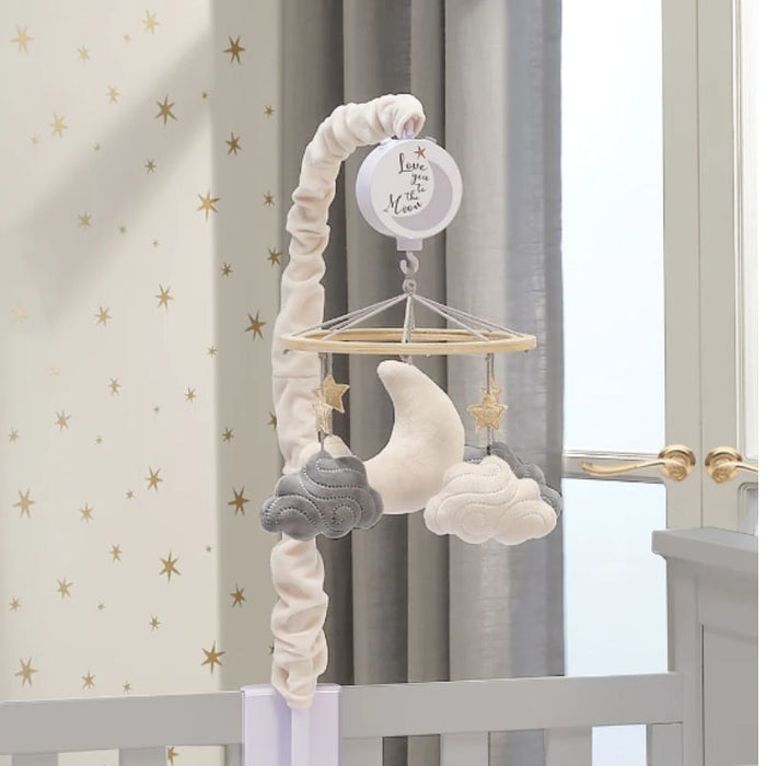 Musical Crib Mobile by Lambs & Ivy at $74.99! Shop now at Nestled by Snuggle Bugz for Nursery & Décor.