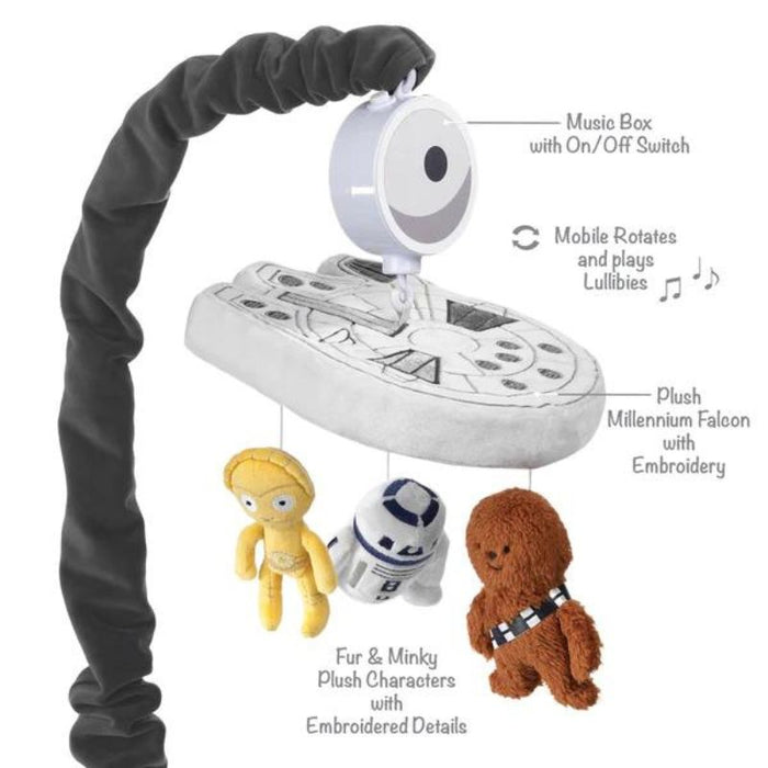 Musical Crib Mobile by Lambs & Ivy at $74.99! Shop now at Nestled by Snuggle Bugz for Nursery & Décor.