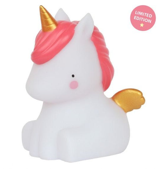 Little Light Unicorn Gold by A Little Lovely Company at $24.99! Shop now at Nestled by Snuggle Bugz for Nursery & Décor.