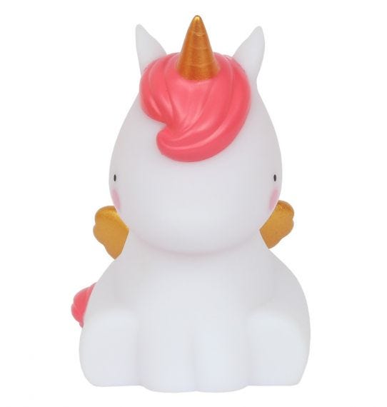 Little Light Unicorn Gold by A Little Lovely Company at $24.99! Shop now at Nestled by Snuggle Bugz for Nursery & Décor.