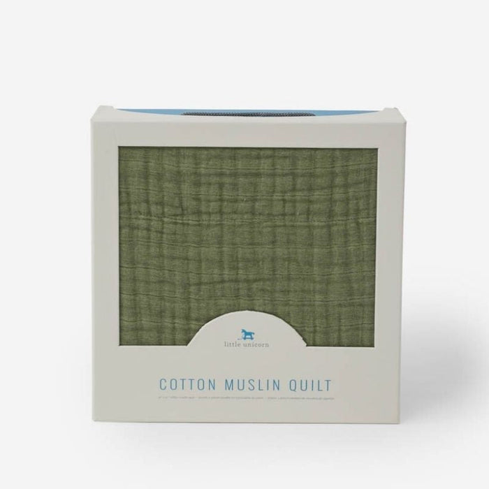 Original Cotton Muslin Quilts by Little Unicorn at $69.99! Shop now at Nestled by Snuggle Bugz for Nursery & Décor.