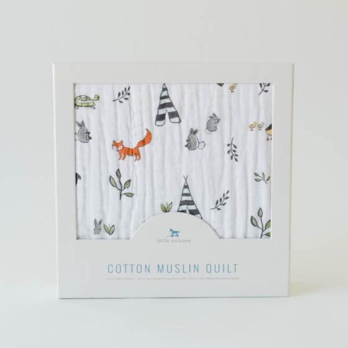 Original Cotton Muslin Quilts by Little Unicorn at $69.99! Shop now at Nestled by Snuggle Bugz for Nursery & Décor.