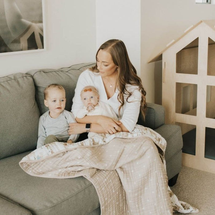 Original Cotton Muslin Quilts by Little Unicorn at $69.99! Shop now at Nestled by Snuggle Bugz for Nursery & Décor.