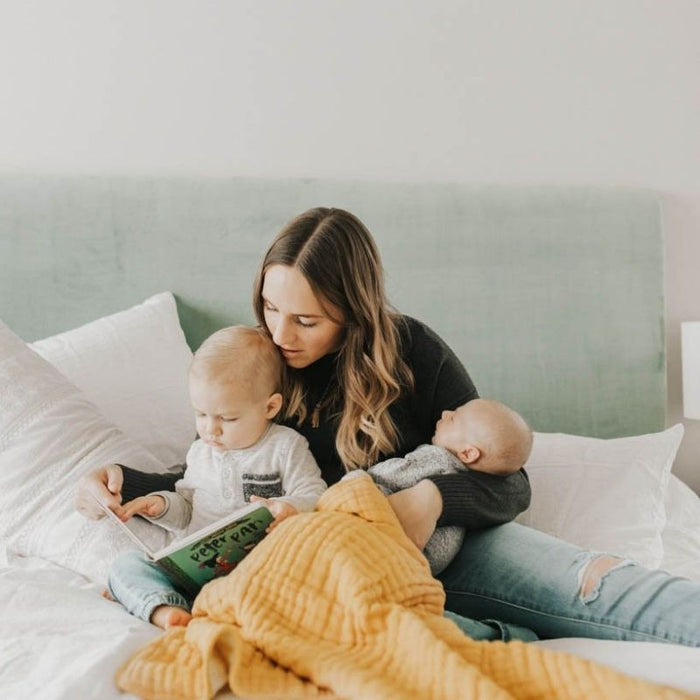 Original Cotton Muslin Quilts by Little Unicorn at $69.99! Shop now at Nestled by Snuggle Bugz for Nursery & Décor.