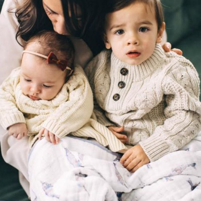 Original Cotton Muslin Quilts by Little Unicorn at $69.99! Shop now at Nestled by Snuggle Bugz for Nursery & Décor.