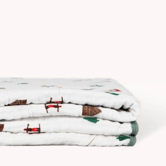 Original Cotton Muslin Quilts by Little Unicorn at $69.99! Shop now at Nestled by Snuggle Bugz for Nursery & Décor.