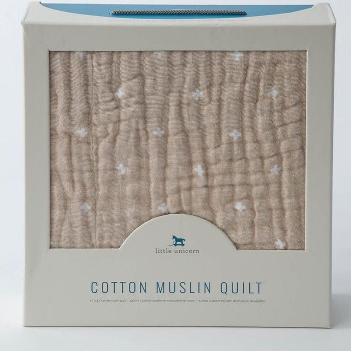 Original Cotton Muslin Quilts by Little Unicorn at $69.99! Shop now at Nestled by Snuggle Bugz for Nursery & Décor.
